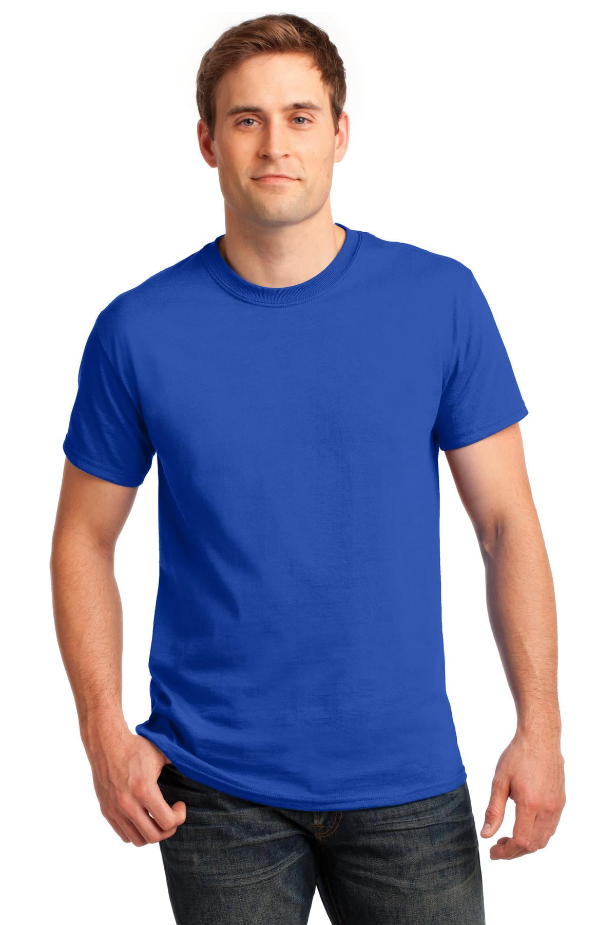 Gildan Men's 100 Percent Cotton Crew Neck T-Shirt. 2000 - Walmart.com