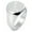 Silver, variant on Sterling Silver Fly Away Engraved Round Flat Top Polished Ring