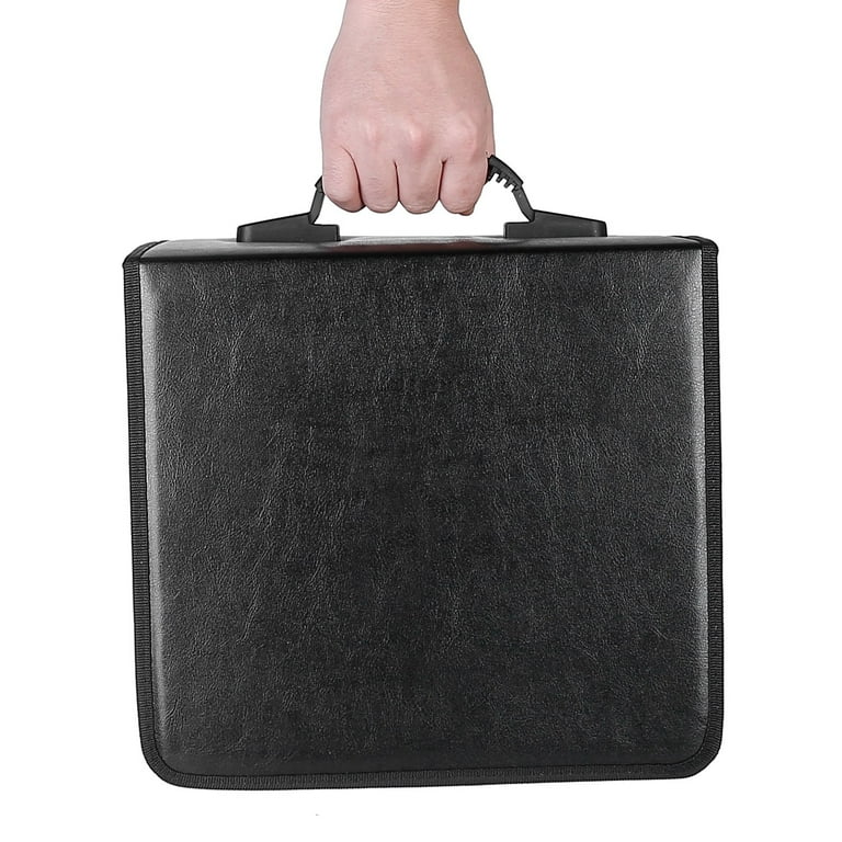 iMounTEK Large 400 Discs CD/DVD Storage Case, Plastic Sleeves