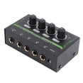 thumbnail image 1 of 4 Channel Headphone Amplifier, Multi Channel Stereo Audio Amp for the Mixing Studio Home.with RGB lighting, 1 of 7