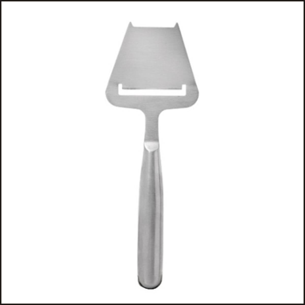 8.5 Inch Stainless Steel WedgeShaped Cheese Plane Knife and Slicer