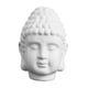 thumbnail image 3 of Estatua de Buda budista hecha a mano en resina, figura decorativa para el hogar Blanco, 3 of 6
