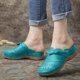 thumbnail image 1 of WILLBEST Sandalias Deportivas Para Mujer, Zapatos Casuales Cómodos Para Mujer, Sandalias De Cuña Recortadas Para Niñas, Sandalias De Moda Para Exteriores Con Tiras En El Tobillo, 1 of 9