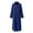 Navy, variant on ZANZEA Women Long Sleeve V Neck Button Down Long Shirt Dress