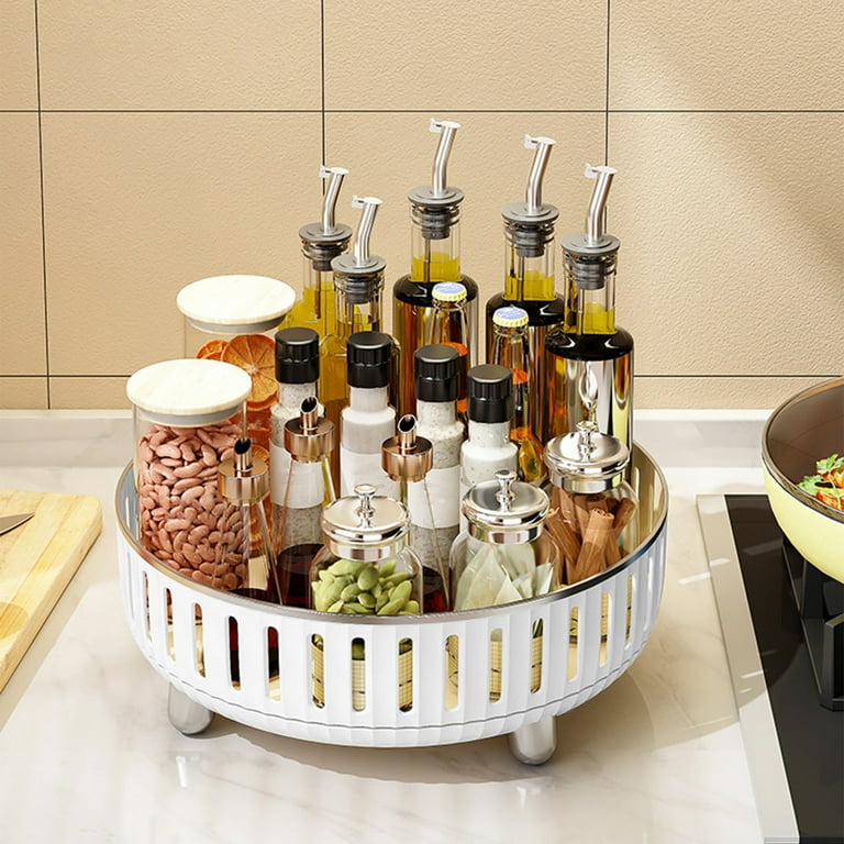 Cabinet Amazon Rotating Spice Rack Lazy Susan Organizer, Rotating