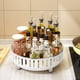 thumbnail image 4 of Bandeja para refrigerios con 5 compartimentos | Bandeja giratoria para frutos secos, dulces y frutas deshidratadas | Caja organizadora de alimentos para niños, fiestas y reuniones | Plástico, 4 of 7