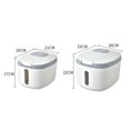thumbnail image 2 of Caja de Almacenamiento Sunnimix Contenedor de Almacenamiento Gris M, 2 of 8
