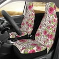 thumbnail image 2 of Sikiie Rose Mix Leopard 4 Car Seat Protector 2 Pack Car Seat Cushion Mat, Car Seat Covers for SUV, Truck, Van, 2 of 7