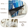 thumbnail image 6 of Beach Surfboard Area Rugs 6'x9', Washable Small Throw Rugs for Kitchen Dining room, Summer Sea Surfing Tropical Botanical Tree Indoor Outdoor Rug Non-Slip Low Pile Carpet Runner Reversible Floor Mats, 6 of 8