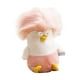 thumbnail image 3 of Divertido pato de peluche de juguete de dibujos animados figura decoración coche único pato suave juguete lindo abrazo Rosa, 3 of 9