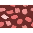 thumbnail image 1 of Ahgly Company Machine Washable Indoor Rectangle Transitional Cranberry Red Area Rugs, 2' x 4', 1 of 7