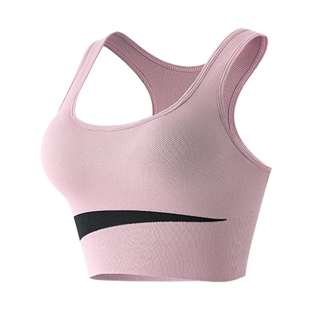 Ropa interior de Yoga para mujer, Tops cortos acolchados, ropa interior, Top de Yoga, Sujetador deportivo, chaleco transpirable para correr, sujetadores de Yoga, Tops de tubo deportivos XXL Gao Jinjia LED