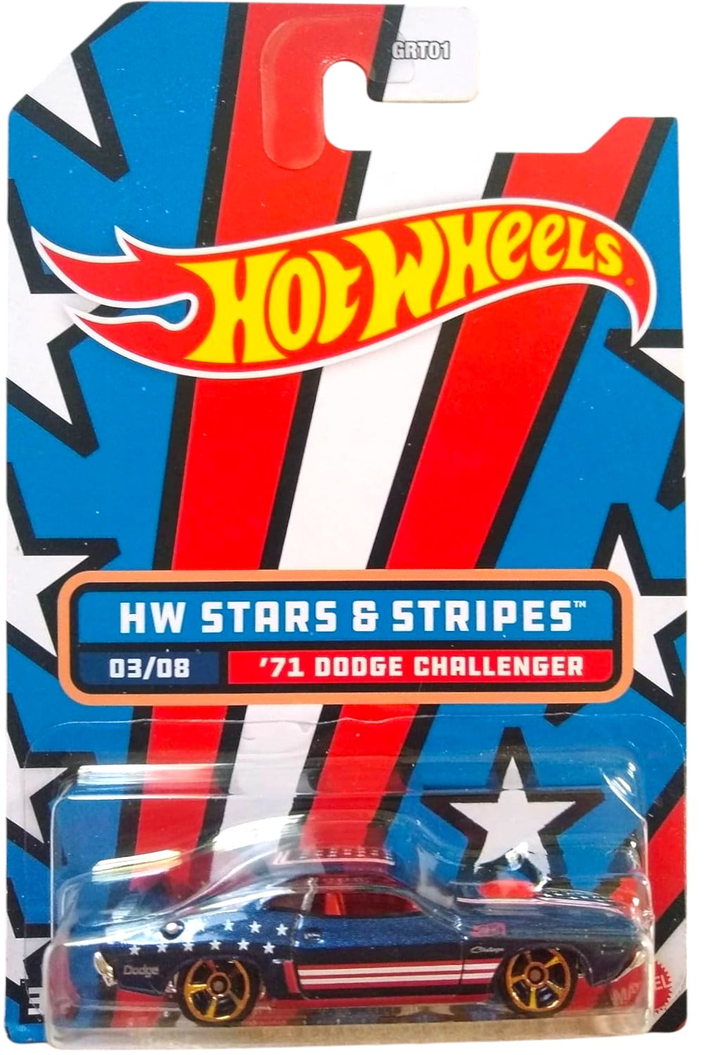 Hot Wheels 2022 HW Stars and Stripes Complete Set of 8 Diecast Vehicles GRT01-956C