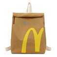 thumbnail image 1 of Mcdonalds Printed Pattern Backpack Travel Bag, 1 of 5
