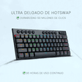 thumbnail image 3 of Teclado Mecánico Redragon Horus Mini K632-pro 60% Inalámbrico Negro Inglés US, 3 of 6