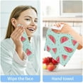 thumbnail image 5 of Coolnut 6 PCS Cute Watermelons Polka Dot Washcloths, 12x12 Inches Cotton Wash Cloths, Highly Absorbent and Soft Face Towels for Bathroom,Gym,Hotel and Spa, 5 of 6
