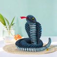 thumbnail image 4 of Animal de peluche Zulema Serpiente de simulación juguete de peluche, 4 of 8