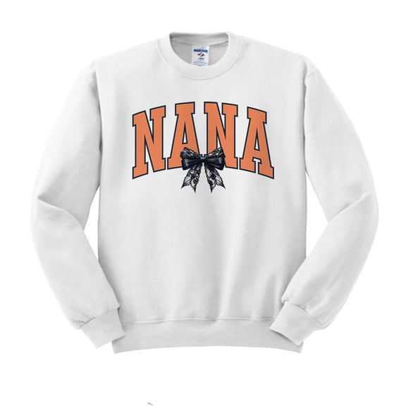 Halloween Nana Sweatshirt Unisex Large White