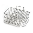thumbnail image 3 of Iodue Rack 304 Stainless Three Layer Steaming Rack Air Fryer Accessories Grill Three Layer Steaming Rack Fruit And Vegetable Dehydration Rack, 3 of 4