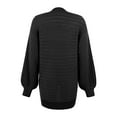 thumbnail image 2 of Vedolay Tops for Women Casual Women's Casual Long Sleeve Open Front Lapel Collar Work Office Casual Jacket,Black M, 2 of 5