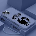 thumbnail image 3 of Funda de teléfono con logotipo de The Seven Deadly Sins para Apple, iPhone 15, 14, 13, 12, 11 Pro Max Plus, 8, 7, SE, funda líquida con Capa de cuerda izquierda, 3 of 5