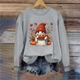 thumbnail image 6 of Enjoytime Halloween Sweatshirts for Women Funny Printed Crew Neck Long Sleeve Tops Fall Fashion Casual Spooky Season Sweatshirt, 6 of 6