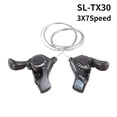 thumbnail image 3 of Shimano Tourney Sl Tx30 palanca de cambios para bicicleta 6/7s 18/21 velocidades Tx30 palanca de cambios interior Cable incluido palanca de cambios 3 velocidades, 3 of 4