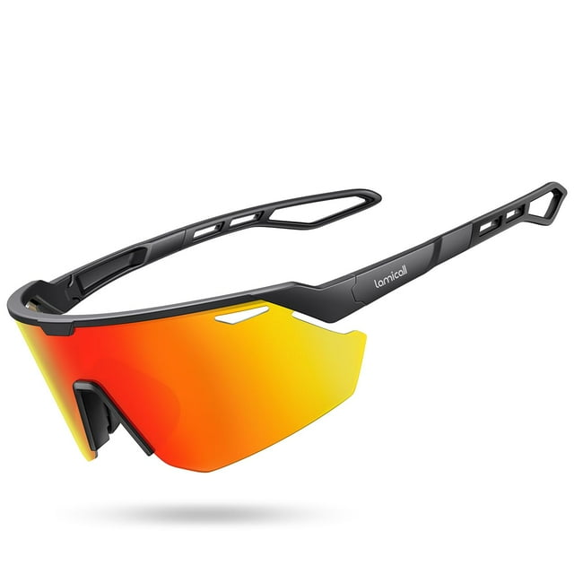 Almohadilla nasal ajustable UV400 para gafas de sol deportivas Lamicall, polarizadas