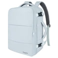 thumbnail image 1 of Mochila de viaje Taygeer Carry On 40L para mujer Azul, 1 of 9