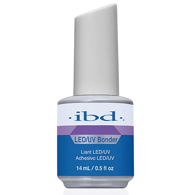 IBD LED/UV Bonder - Base de uñas para esmalte de gel y uñas acrílicas Bonder de uñas para una adhesión duradera 0.5 oz