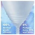 thumbnail image 5 of AUCHEN Menstrual Cups, Reusable Period Cup for Beginners | Tampons & Pads Alternative, FDA Approved Silicone Menstrual Cup Set, Superior to the Diva Cup | Double Cups (Regular and Heavy Flow) - Purple, 5 of 6
