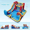 thumbnail image 3 of Costway Inflatable Water Slide Giant Kids Splash Pool with Double Slides & 950W Blower, 3 of 12