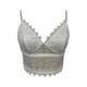 thumbnail image 1 of Lencería Gibobby para sexo mujer Corsé Encaje Floral Bralette Bralet Bra Tank Crop Ropa interior Blanco XS, 1 of 5
