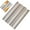 Silver, variant on ZFSBZBS 1Pc Long Sourdough Bread Baking Pan Tray for Professional & Home Baker, Perforated Loaves Bake Mold Supplies,Black,2-channel