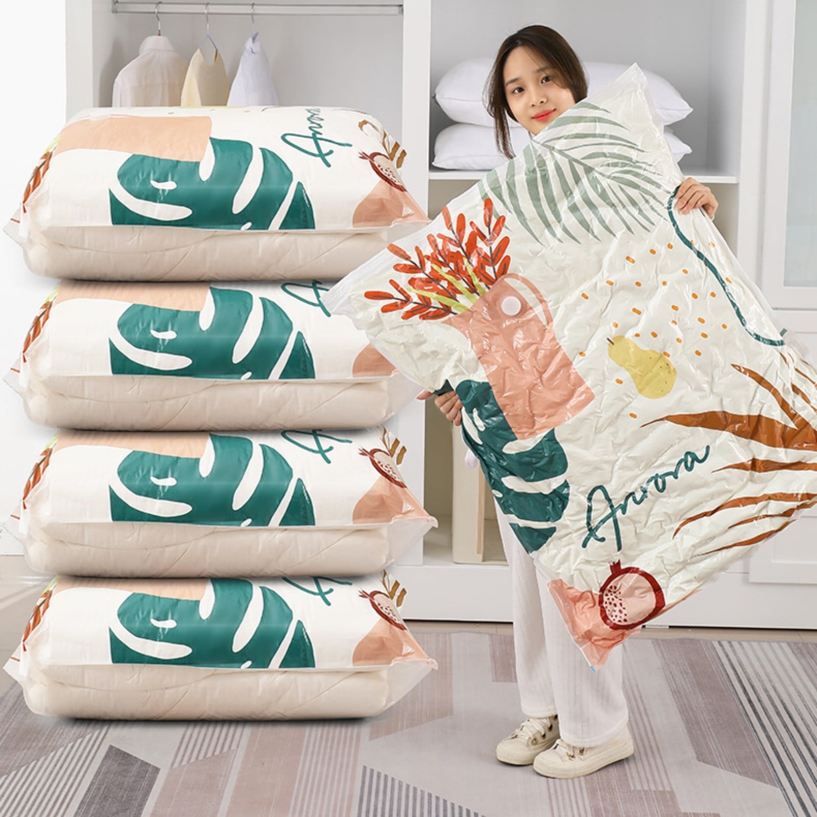 xpbceshi Sacs de Compression sous Vide pour Couettes Sacs de