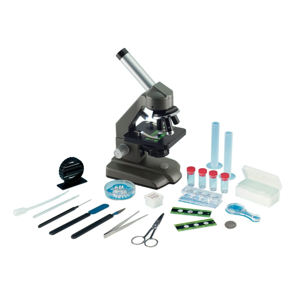 Edu Toys 640x DieCast Optical Microscope with Dual Lights Walmart