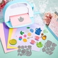 thumbnail image 7 of 2Pcs Tea Tools Cutting Dies Afternoon Tea Embossing Stencils Tea Cup Teapot Decorations Template for Tea Time Theme Card Scrapbooking and DIY Craft Album Paper Card Decor Mixed Color DIY, 7 of 7