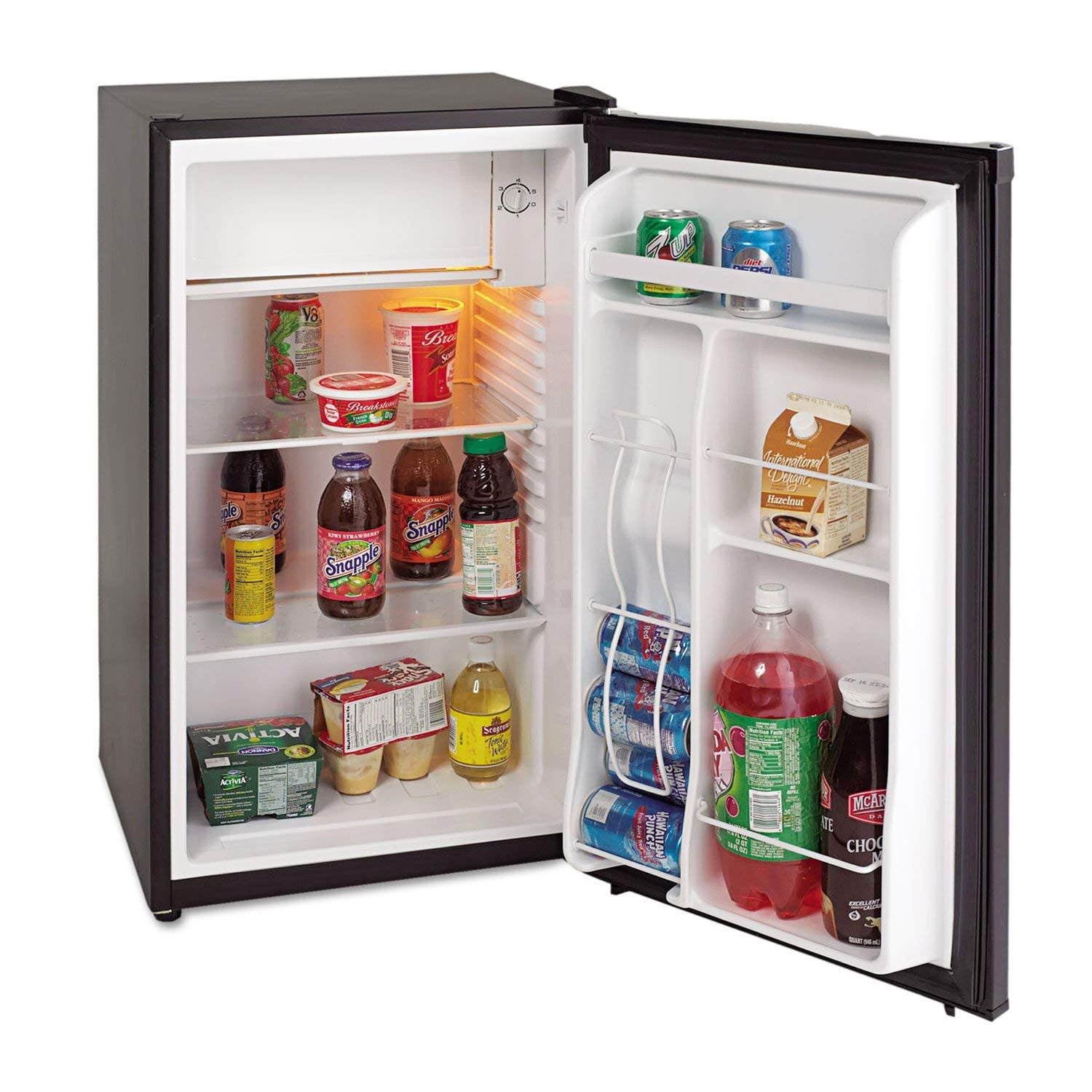 Avanti 3.3 cu. ft. Compact Refrigerator, Mini-Fridge, in Black (RM3316B)