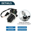 thumbnail image 4 of Motor de limpiaparabrisas Unique Bargains para Kia Soul 2010-2013 5 Pines No.981102K000 Reemplazo del motor de limpiaparabrisas frontal 1pc, 4 of 7