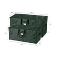thumbnail image 2 of Elf Stor Set of 2 Christmas Tree Storage Bags for Trees and Garland (Green), 2 of 5