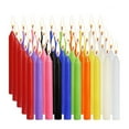 thumbnail image 2 of 100PCS Unscented Taper Candle Smokeless for Wedding Christma, 2 of 9