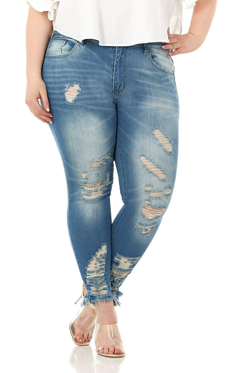 torn up pants