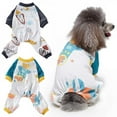 thumbnail image 2 of Printed Dog Pajamas 4 Legged Pet Clothes For Small Medium Dogs Cat Pyjama Dog Puppy Jumpsuit For Dogs Homewear Clothing Coat, 2 of 5