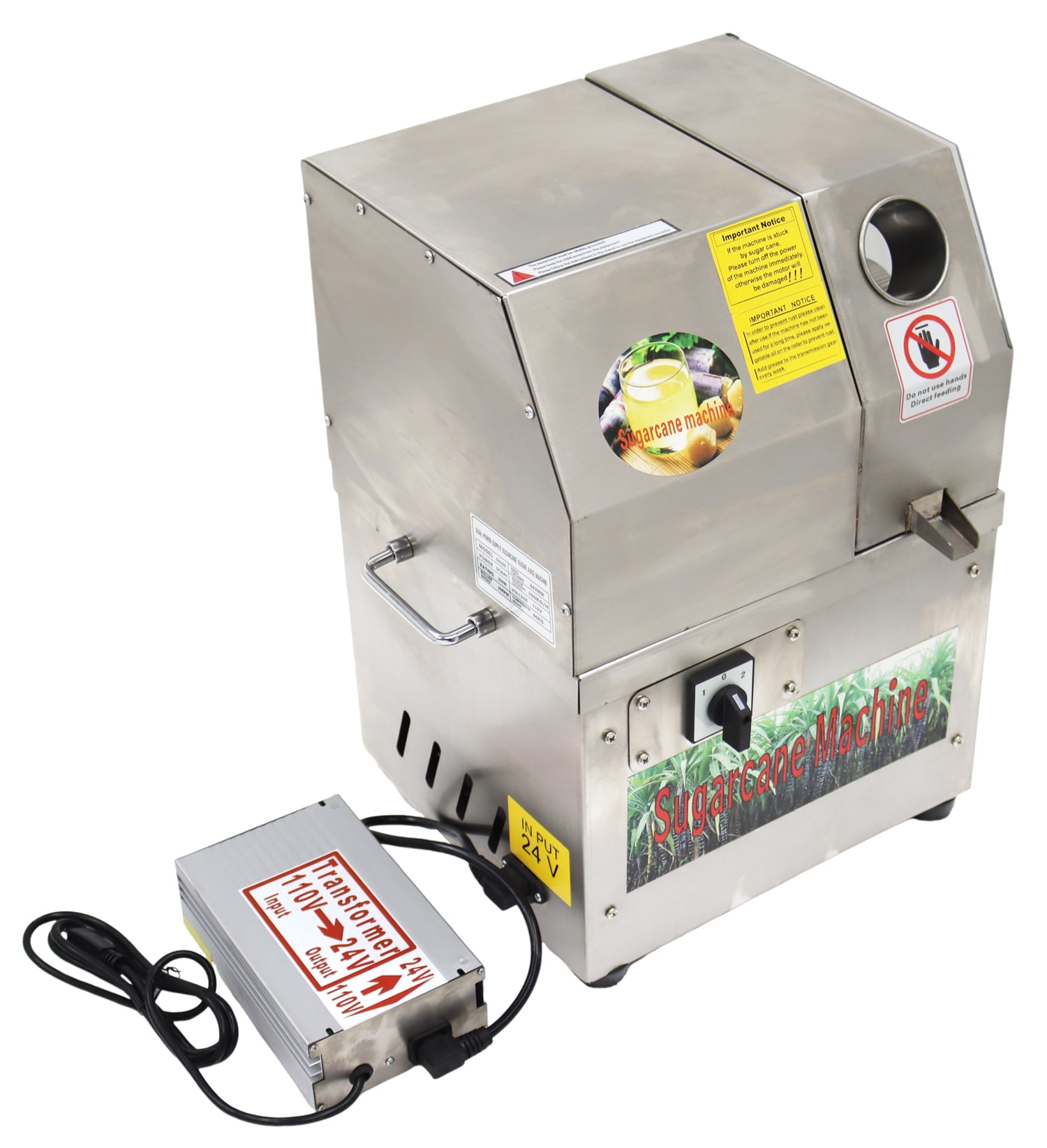 Electric Sugarcane Juice Extractor 4 Roll Sugarcane Juicer Sugar Cane Machine