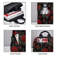 thumbnail image 5 of Balery Roses Lightweight Backpack for Men and Women - Durable and Water-Resistant, Ideal for School, Work, Travel, and Everyday Use, 5 of 9