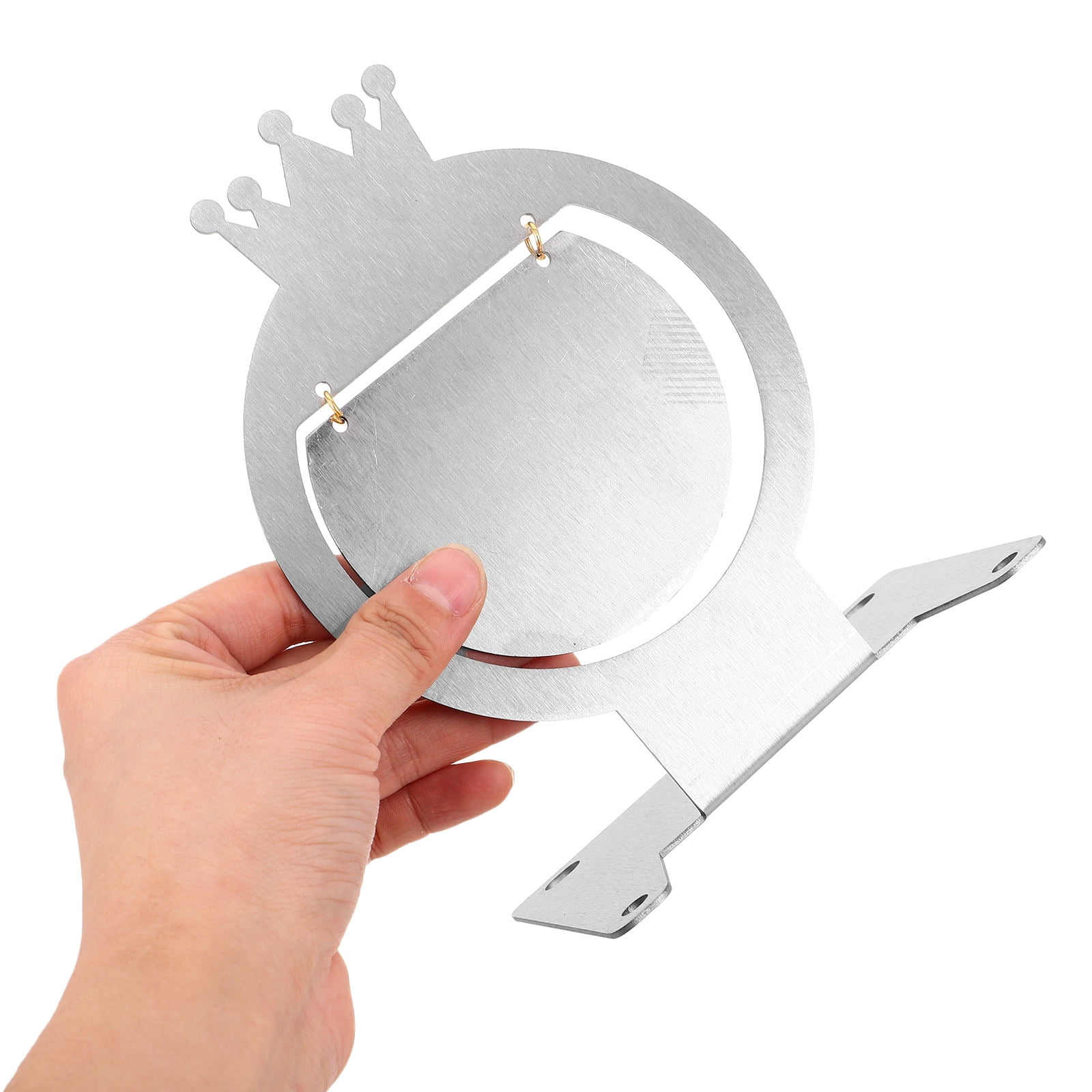 RENACLIPY Reset Target Rotary Target Stainless Steel Automatic Reset Indoor Training 1Set