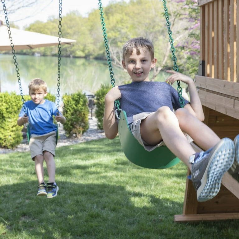 Backyard Discovery Endeavor II Wooden Outdoor Cedar Playground