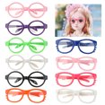 thumbnail image 3 of 10 pares de gafas para muñecas, gafas bonitas de moda, suministros para muñecas de 18'', 3 of 8