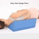 thumbnail image 3 of Almohada Cuña Lateral Para El Cuerpo, Almohada De Cuña Para Dormir Lado, Almohadas Y Posicionadores Cuñas Cama Triangulares Para Dolor De Espalda, Prevención Escaras, Embarazo, 3 of 7
