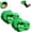 2pcs, variant on Dinosaur Head Hanging Squirrel Feeder for Outdoor Backyard Garden